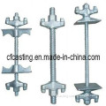 Formwork Steel Tie Rod with Wing Nut